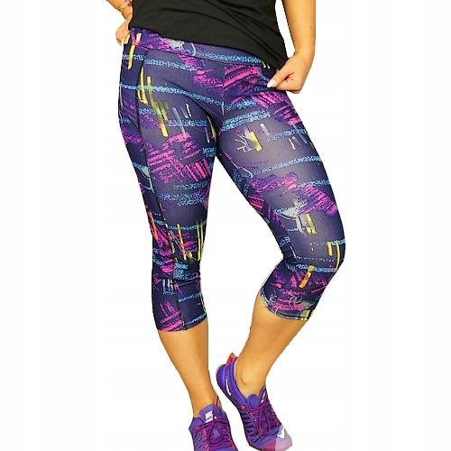 

Kryjące Legginsy Leginsy Fitness Siłownia Gym S/m