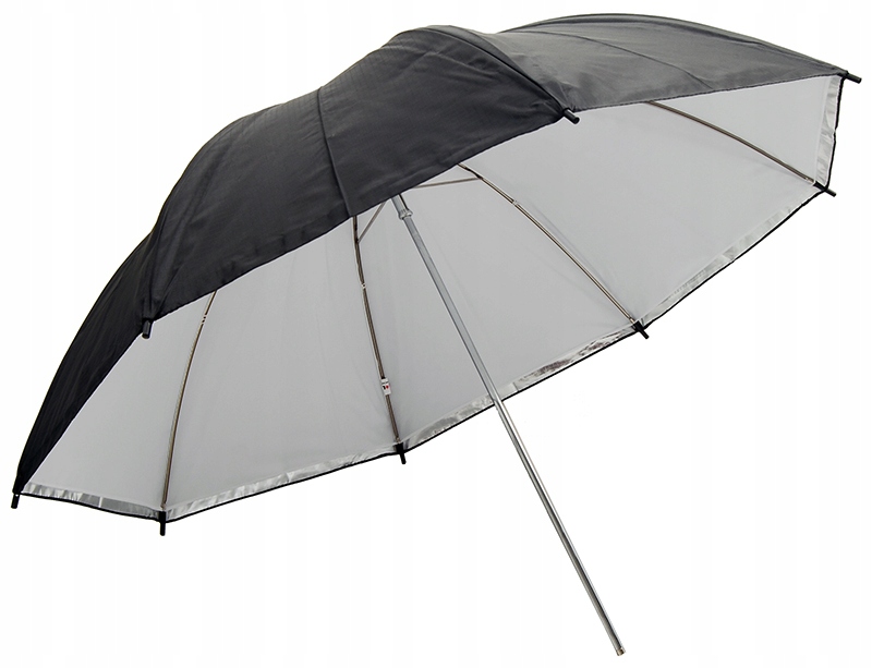

Parasolka Odbijająca czasza 83 cm Biała Czarna