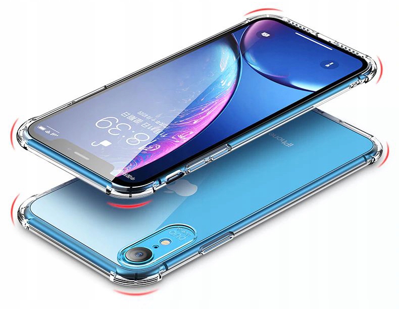 

Etui Case Msvii AirBag Do iPhone Xr +szkło