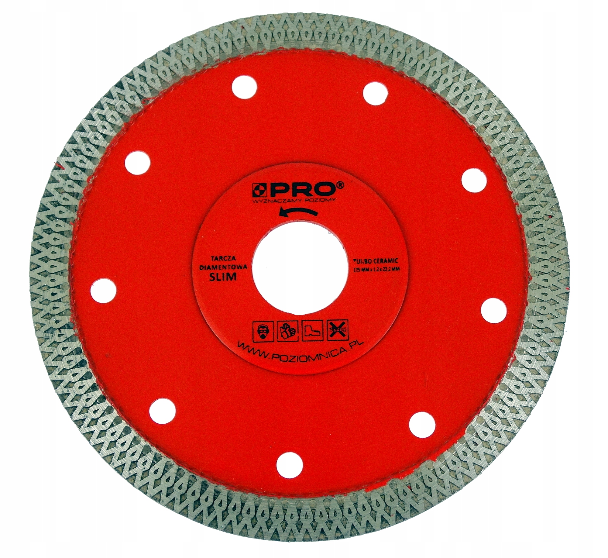 

Pro tarcza diamentowa gresu płytek ceramika 125mm