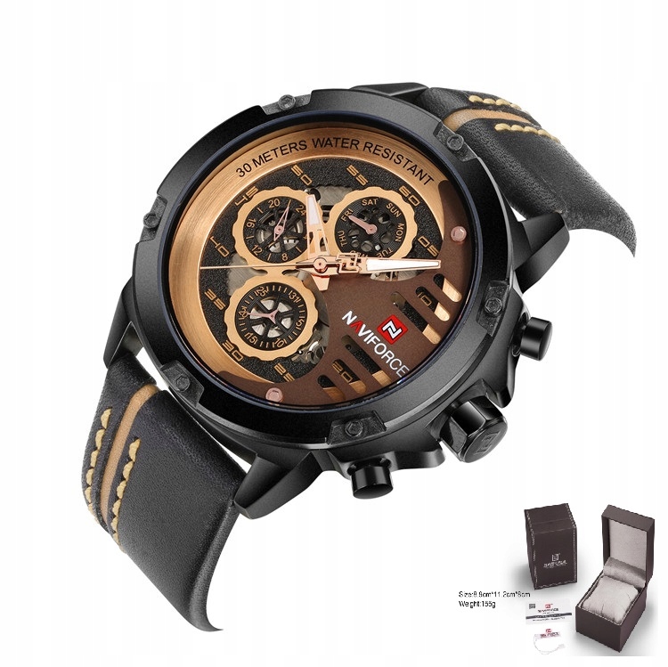 

Prof Zegarek Męski Wojskowy Naviforce NF9110BRGBN