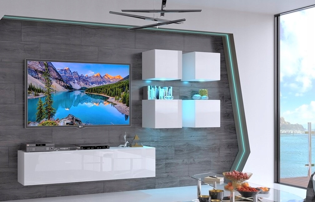 

Meblościanka Zestaw Meble modułowe Salon N44 1C