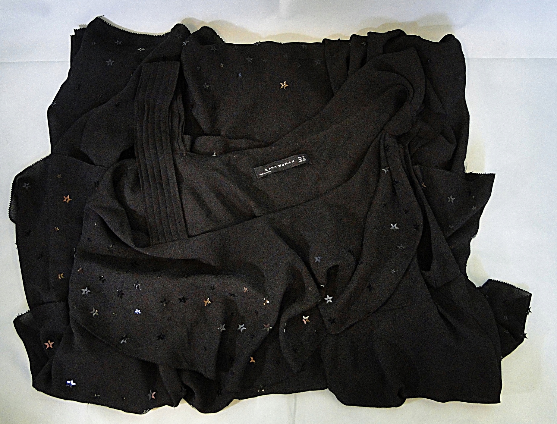 ZARA WOMAN - sukienka Rękaw bez rękawów