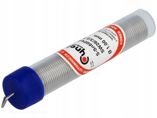 

Cyna Drut Lutowniczy Cynel SN60pb40 1mm 16g
