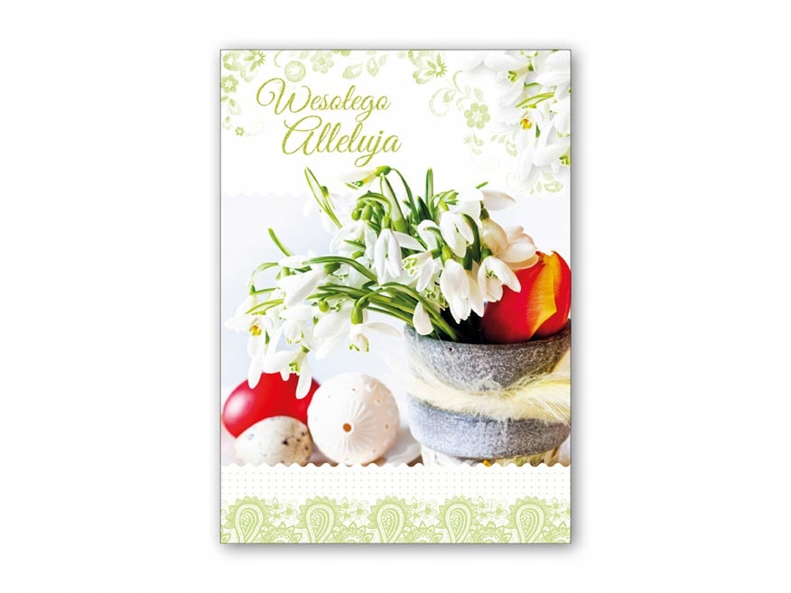 POCZTÓWKA KARTKA WIELKANOC ŚWIĘTA 1 SZTUKA
