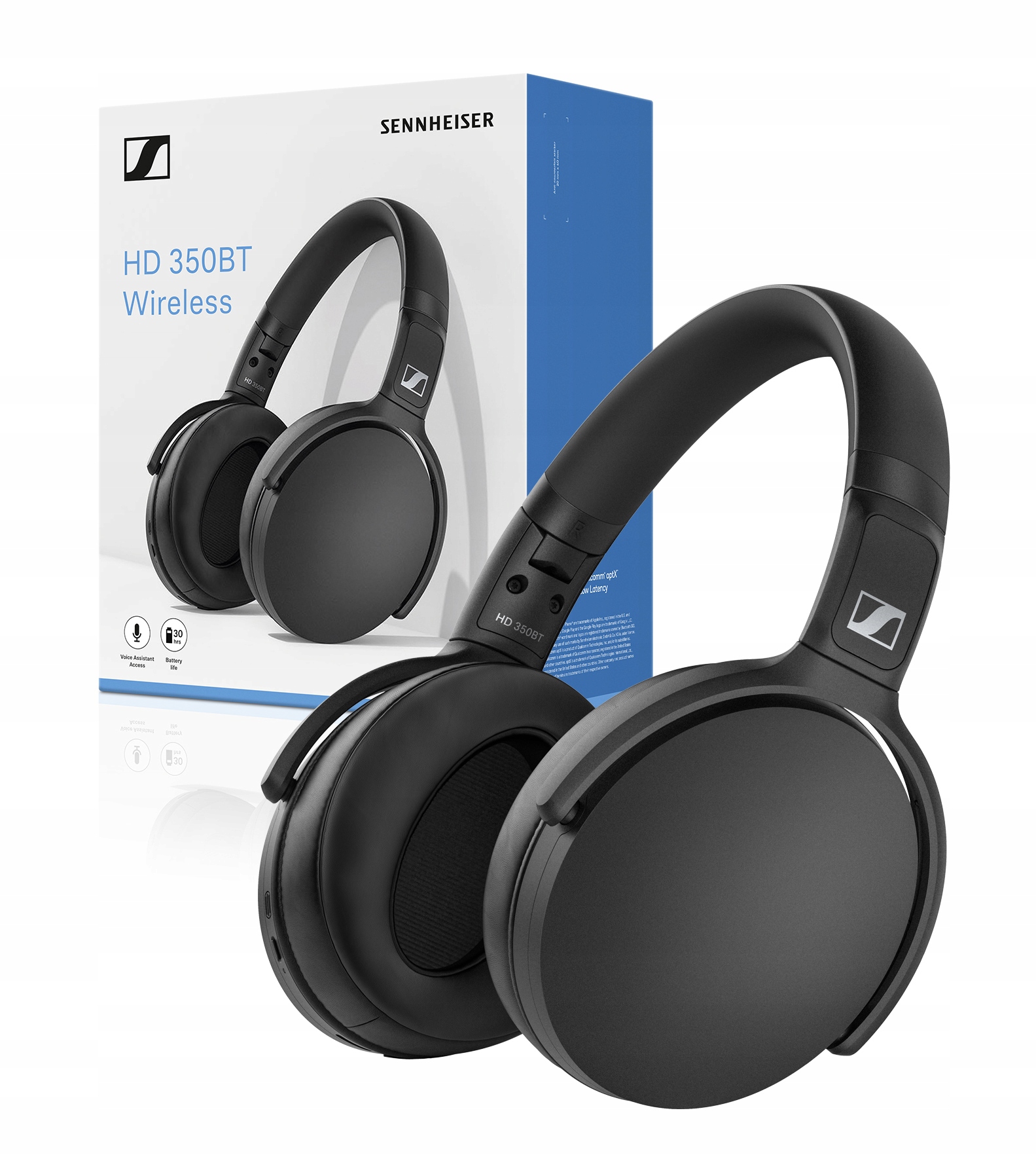 

Słuchawki Sennheiser Hd 350BT 5.0 30h Aac AptX LL