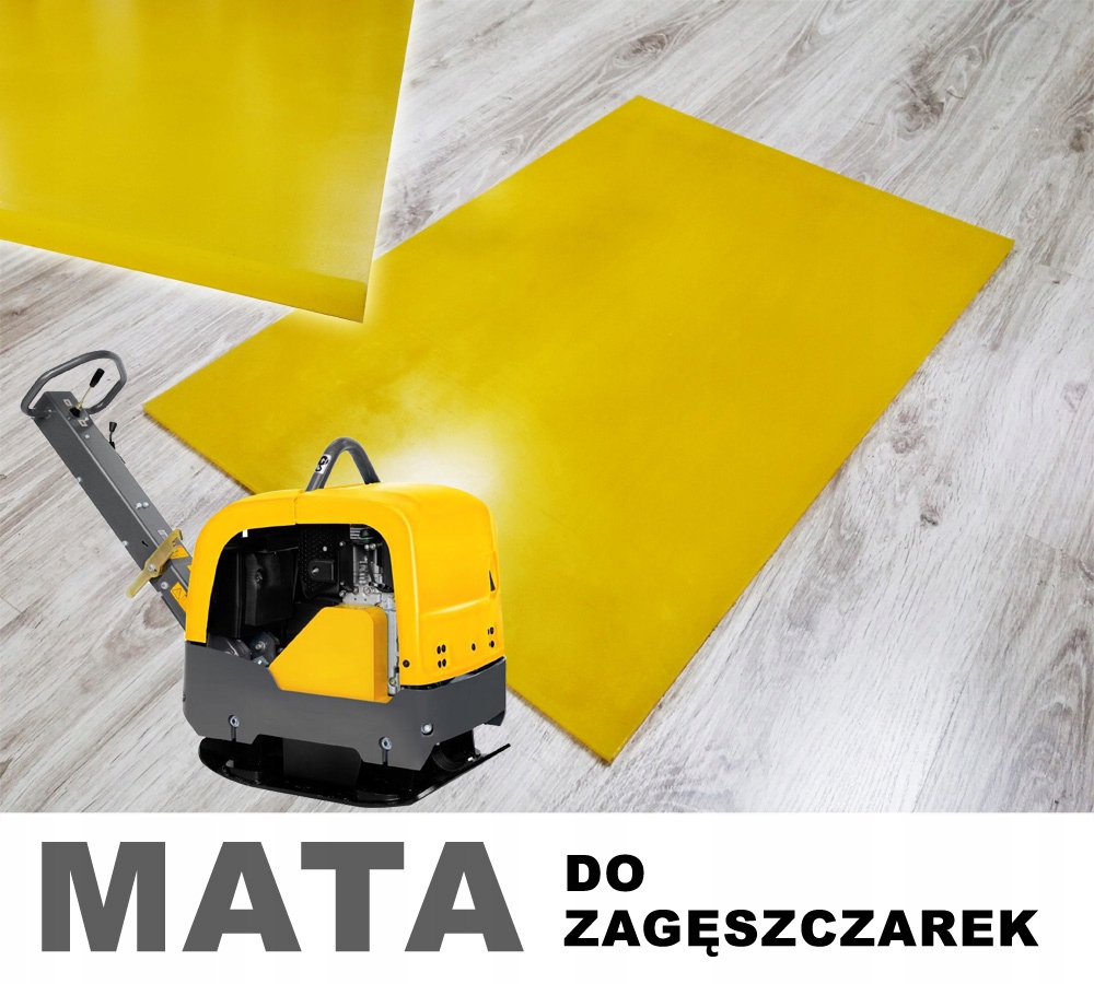 Mata zagęszczarki 700/500/12 elastomer PŁYTA guma Marka MPBS