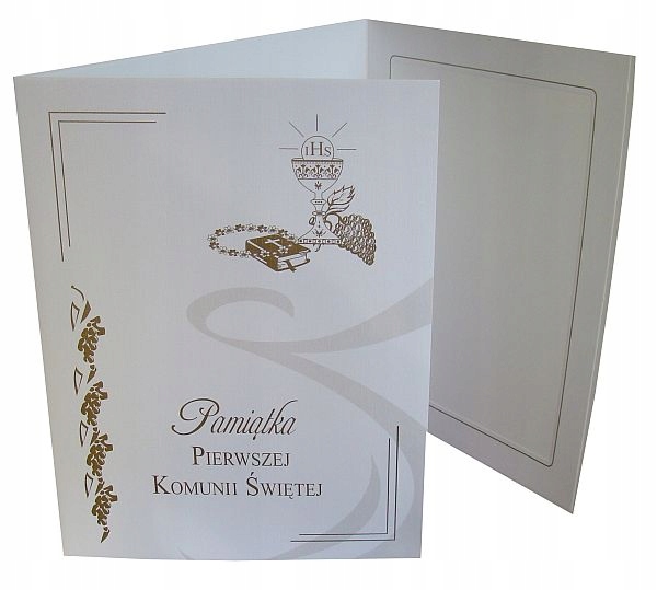 

Komunia album kartonowy 3x15x21 pion+poziom