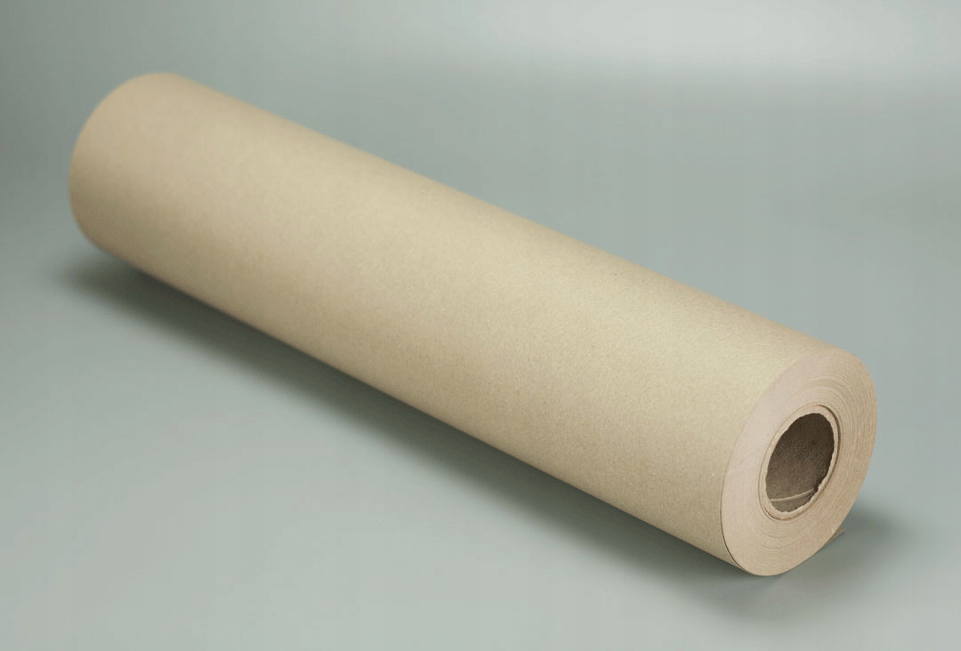 Papier pakowy makulaturowy szary szer.100cm/50m Marka inny
