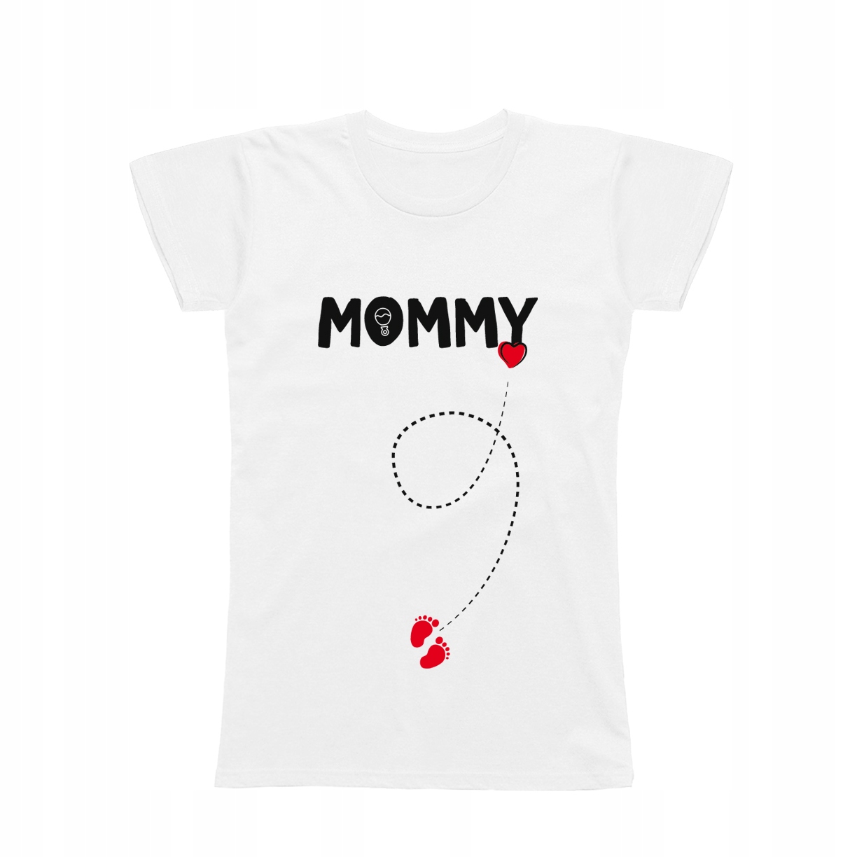 

M Koszulka T-shirt Mama Ciążowa Ciąża Śmieszna
