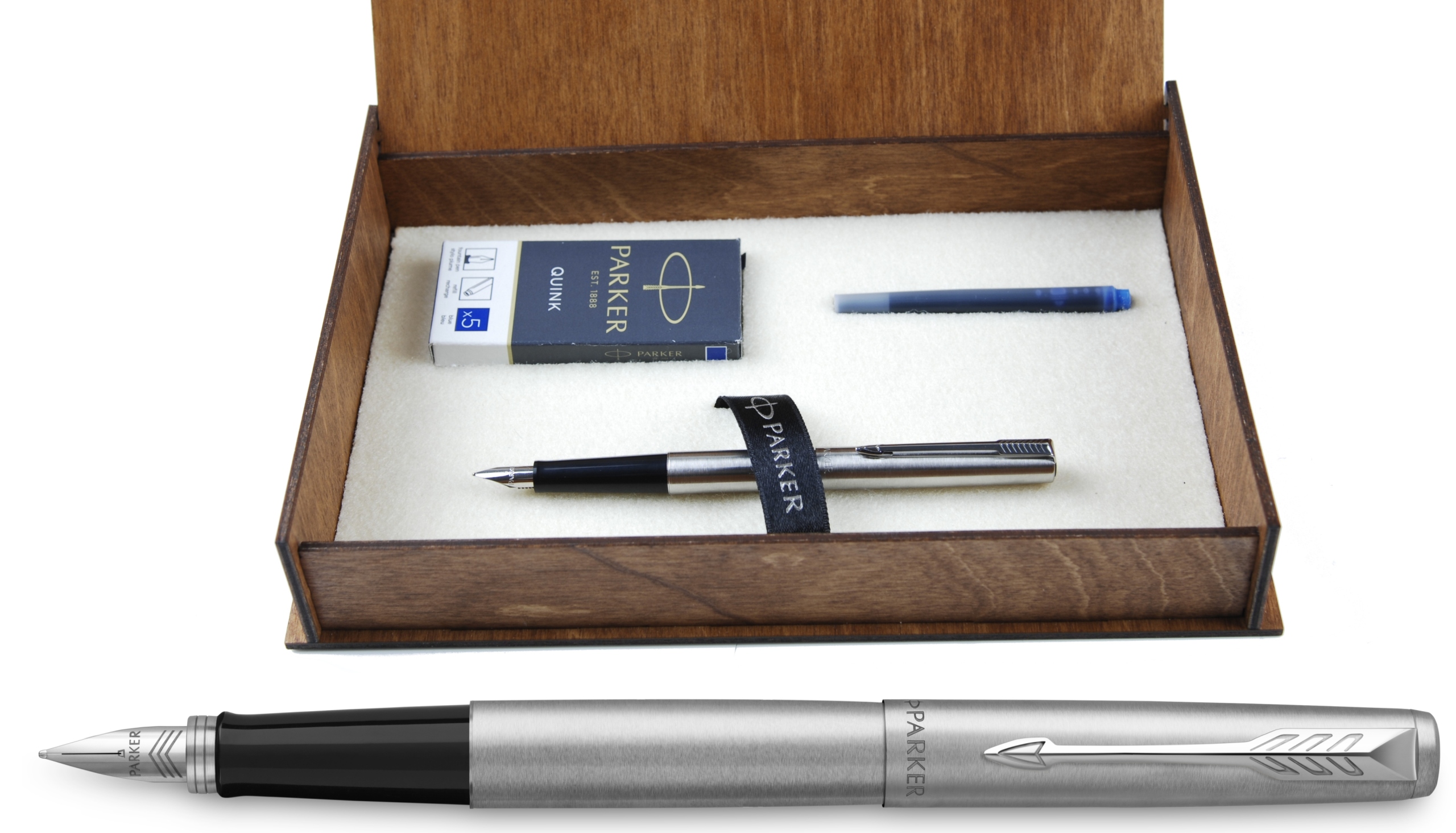 Parker Jotter pióro wieczne Drewno Grawer Rr 2Z20