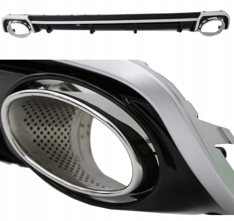 KTTRDAUA4B9RS - Дифузор спойлер AUDI A4 B9 16-WZ RS4 ZD звичайний