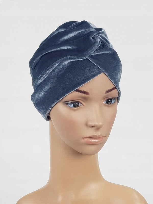 

Sema szara luksusowe turbany dla kobiet Eva Design