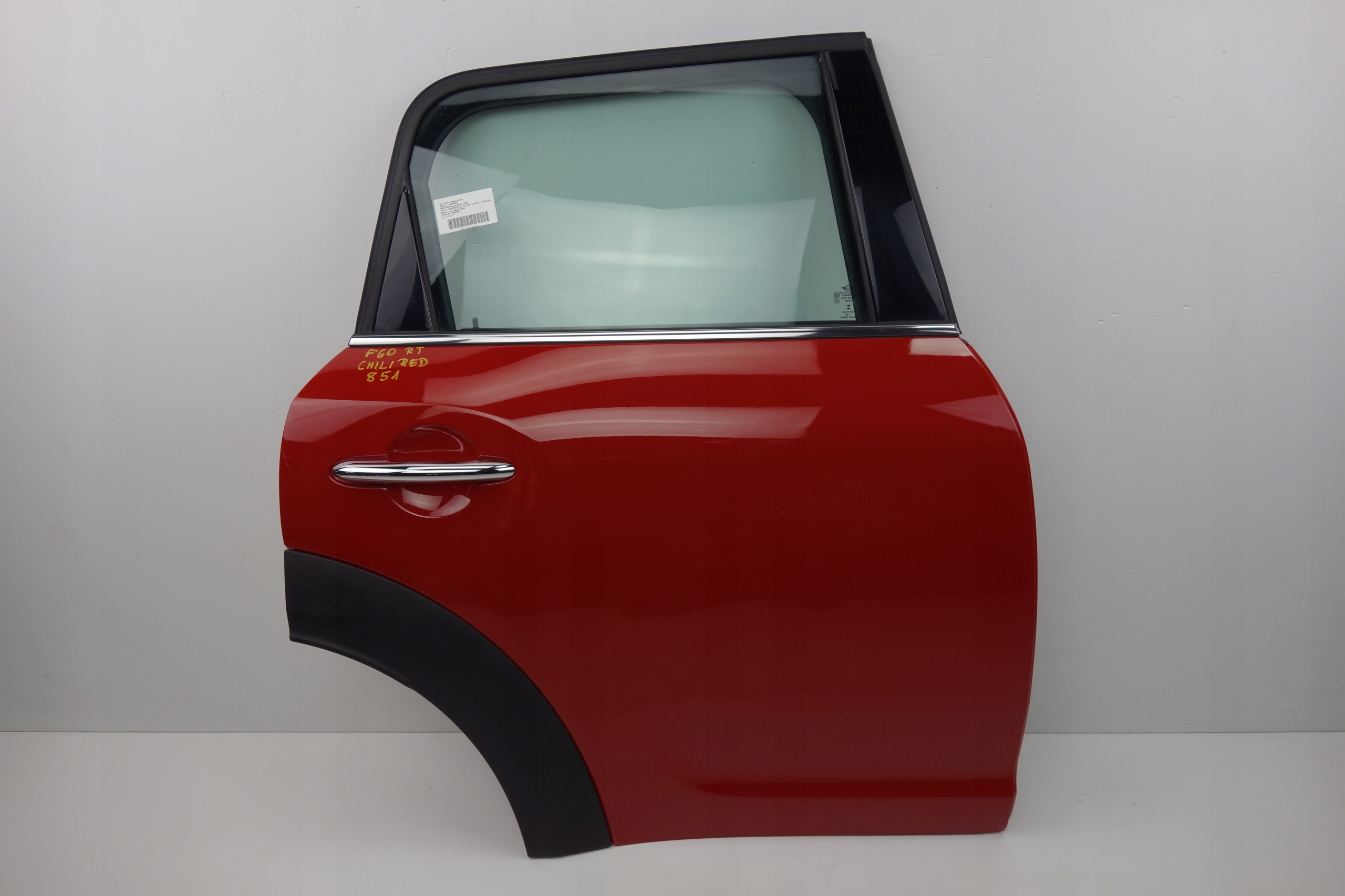 DRZWI PRAWE TYLNE MINI F60 CHILI RED 851