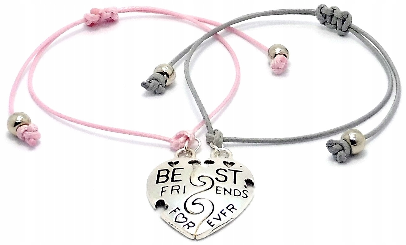 

Bransoletki Przyjaźni Serce Best Friends Forever
