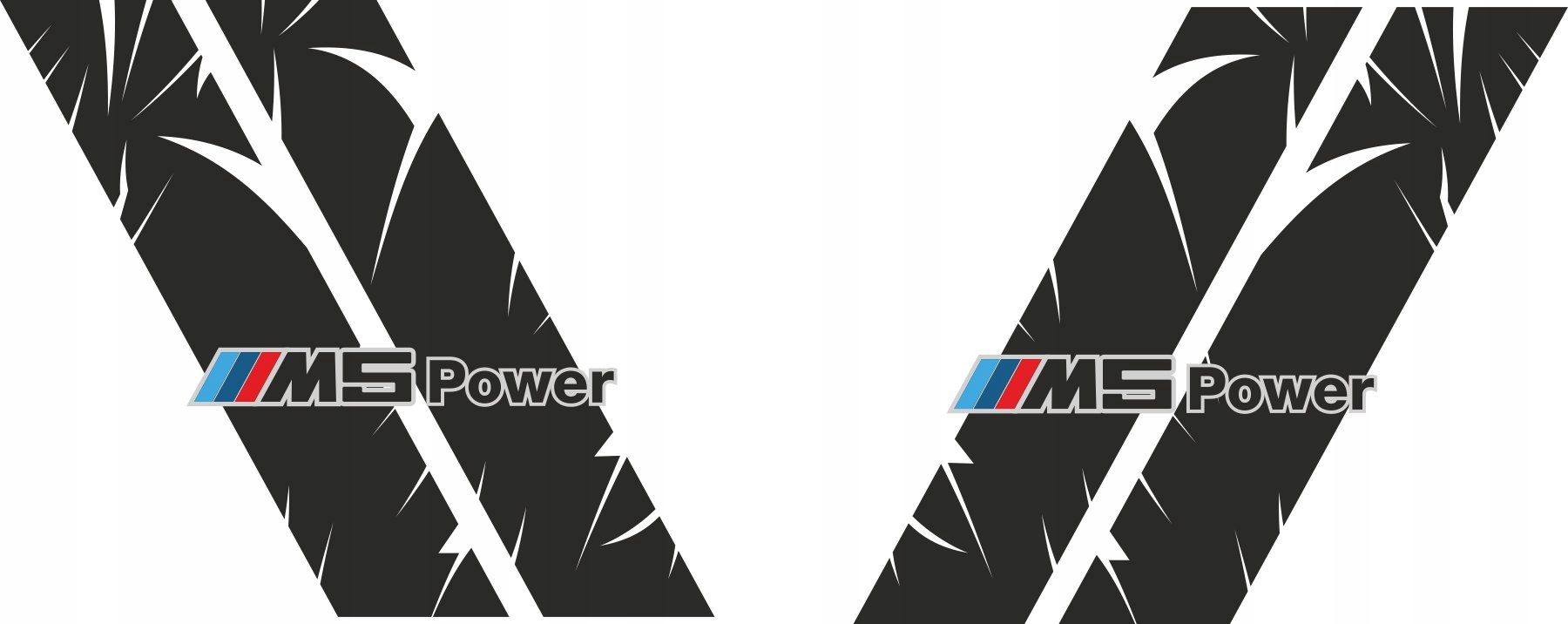 Naklejki na smochod BMW M Power WYSOKA JAKOSC