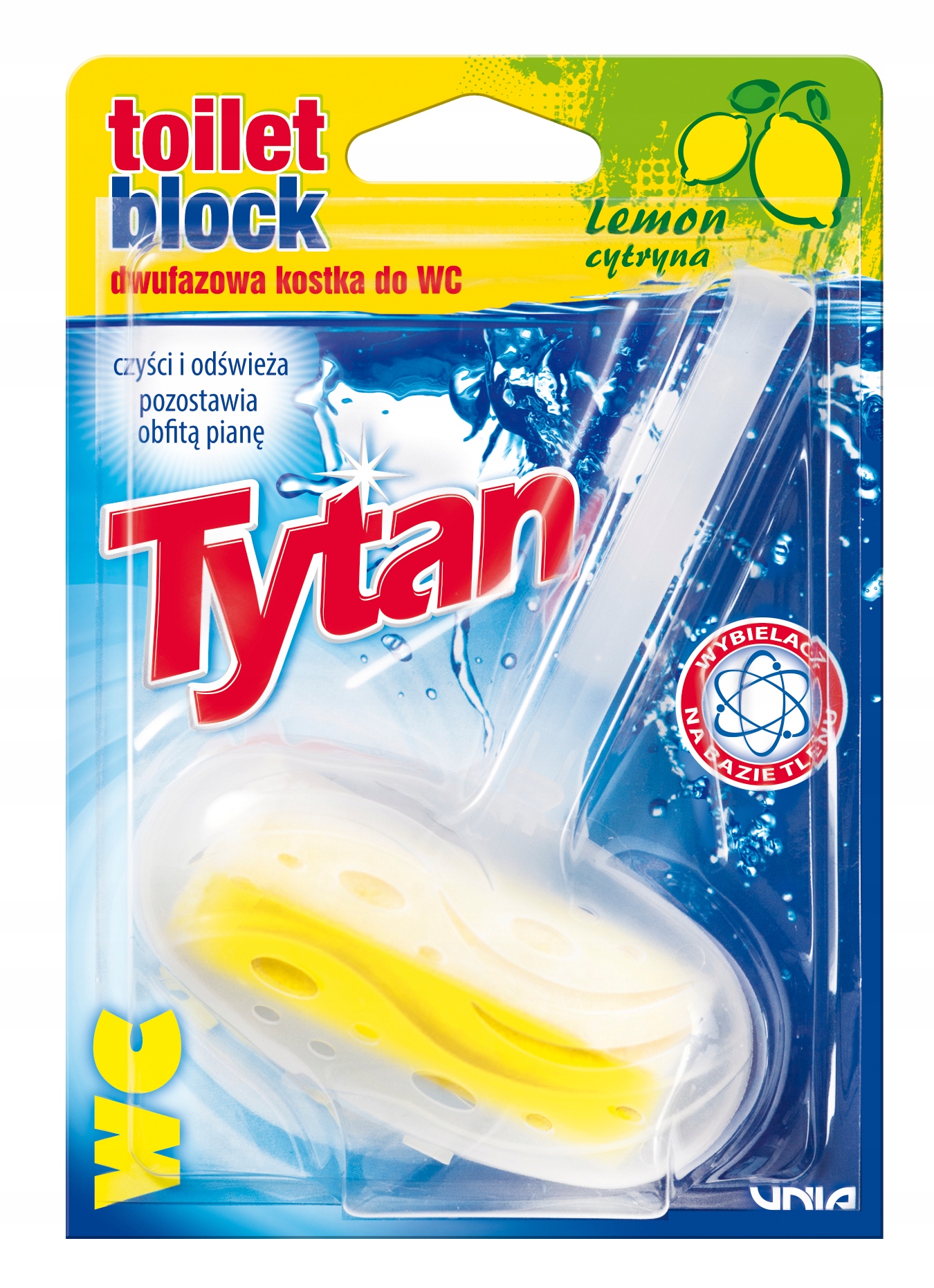 Tytan Dvoufázová Wc kostka Citronový košíček 40 g