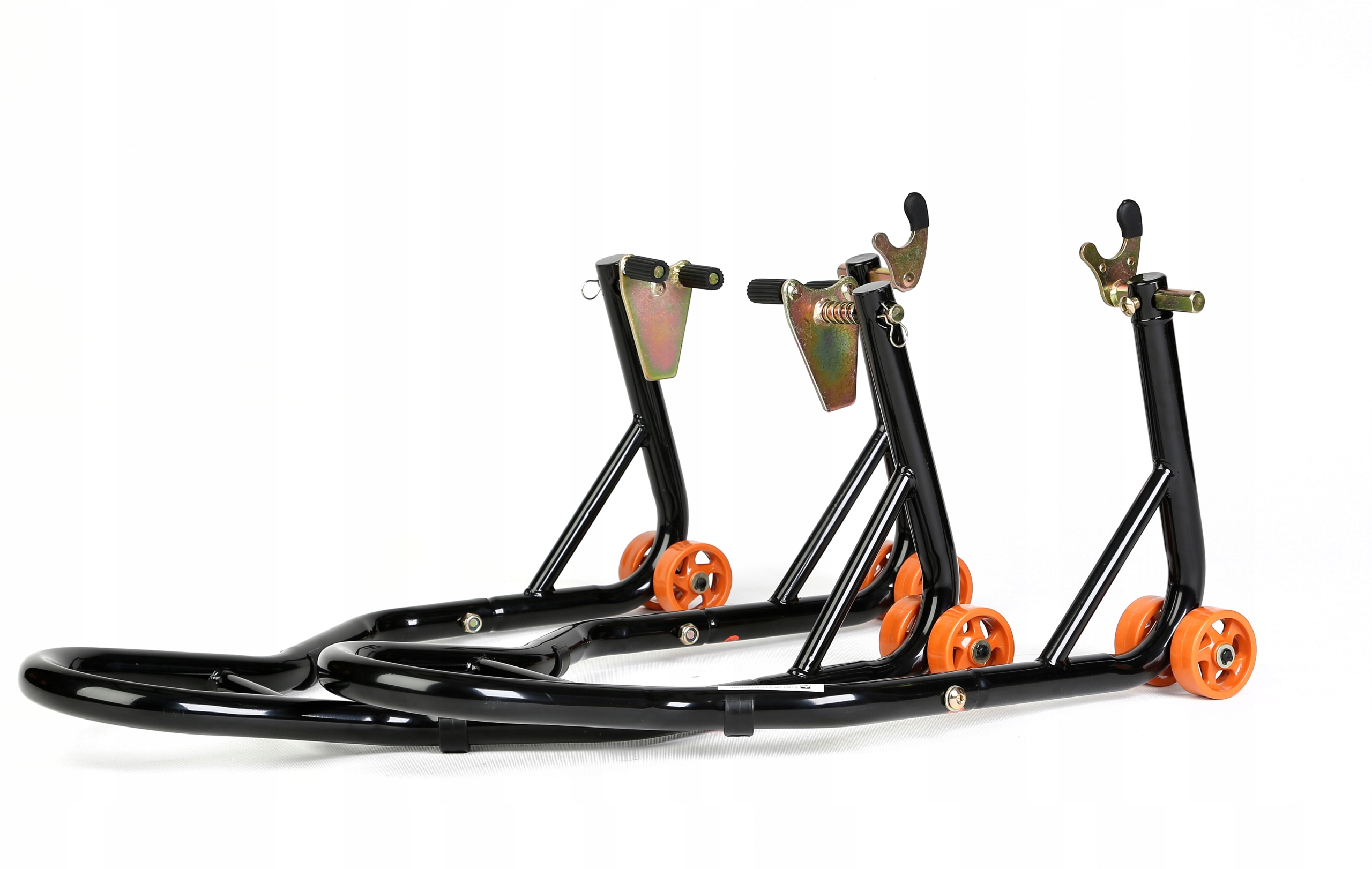 Stojak Podnośnik Motocyklowy TYŁ+PRZÓD COMBO V TYŁ PRZÓD KOMPLET SERWISOWY