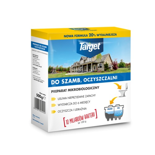 

Bakterie do szamba i oczyszczalni 500 g Target