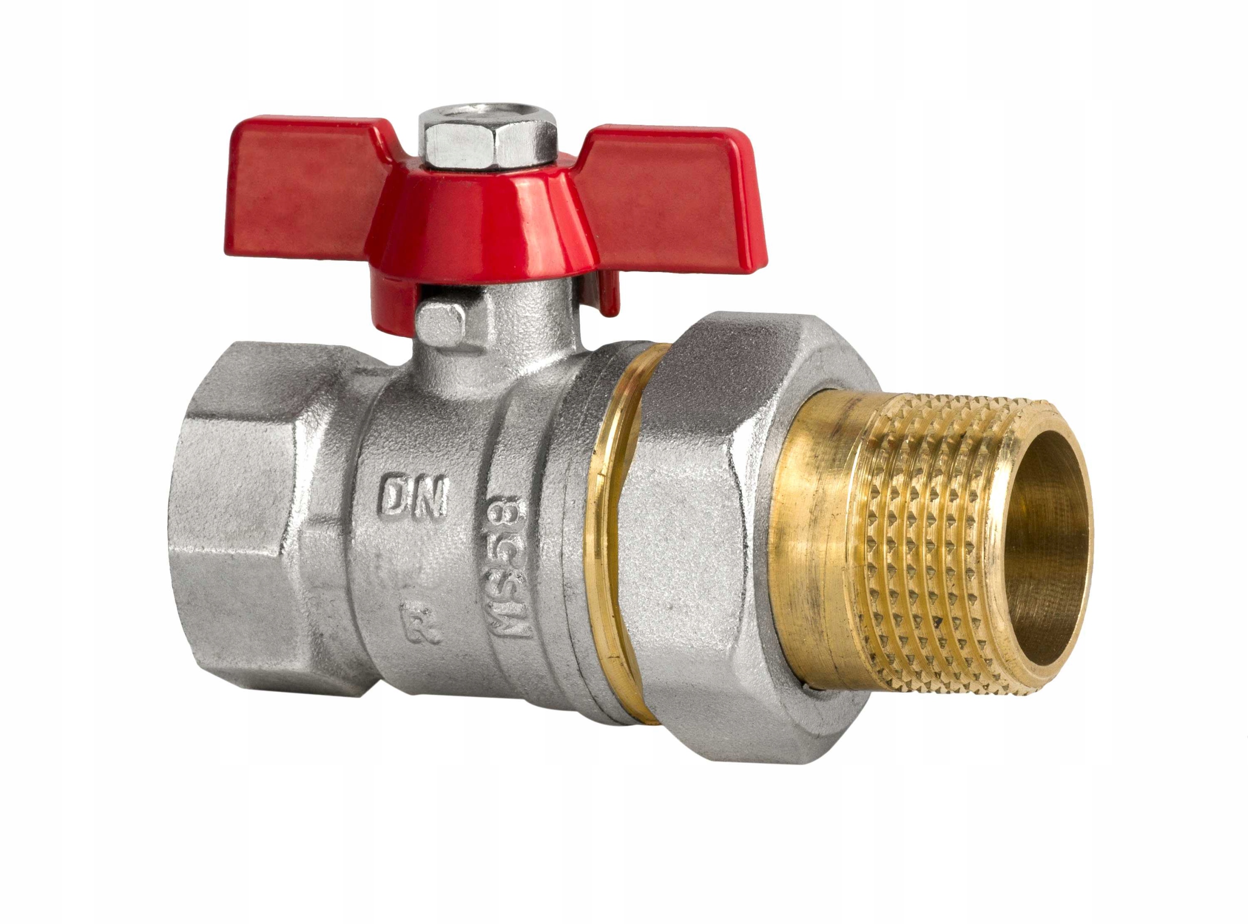 

Zawór z półśrubunikem 3/4 " z087 kulowy