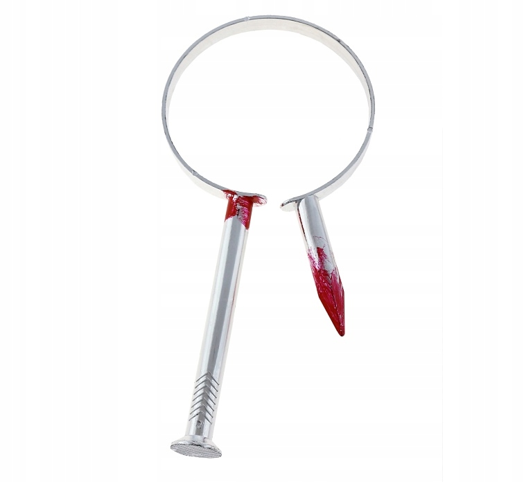 

Gwóźdź w głowie opaska Halloween Fotobudka party