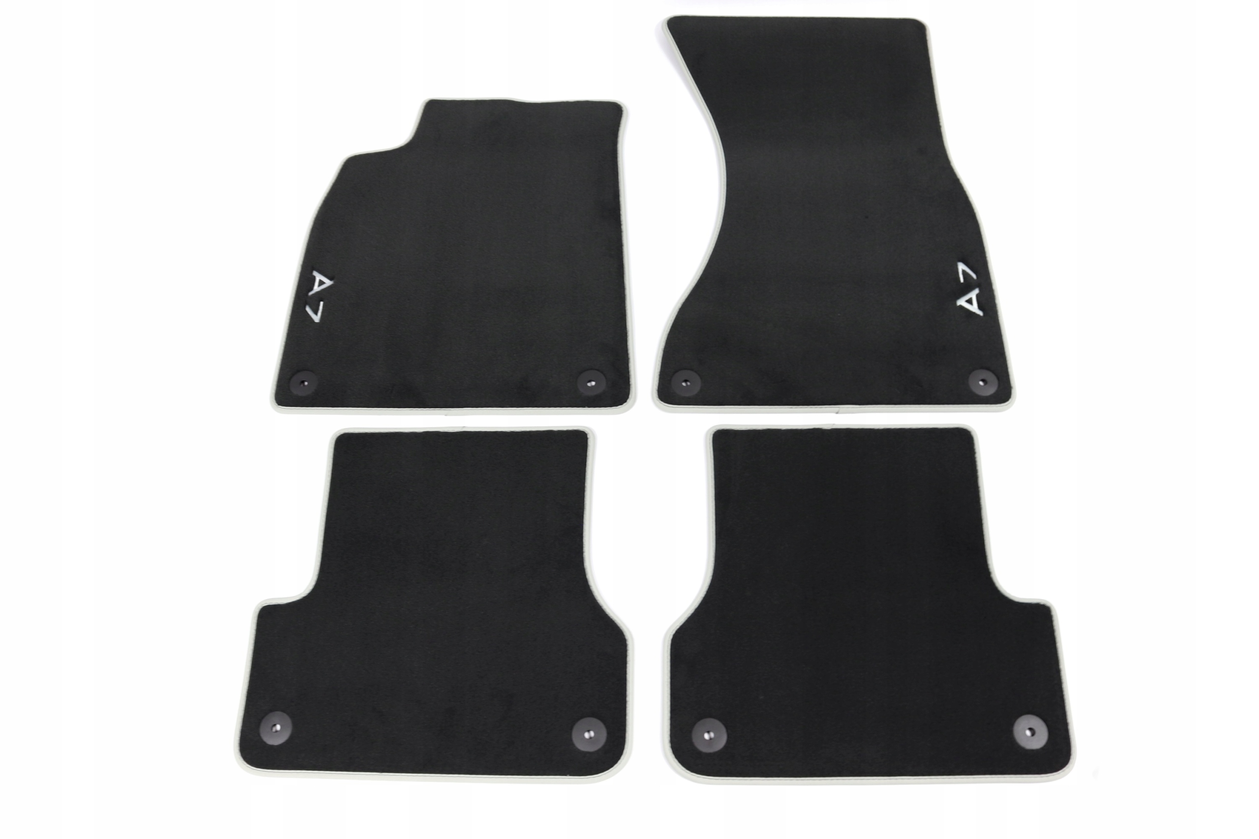 Велюровые коврики спереди и сзади AUDI A7 C7 оригинал