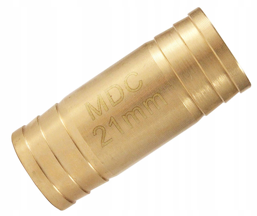 ZŁĄCZKA MOSIĄDZ 21mm łącznik dwójnik krócieć wąż