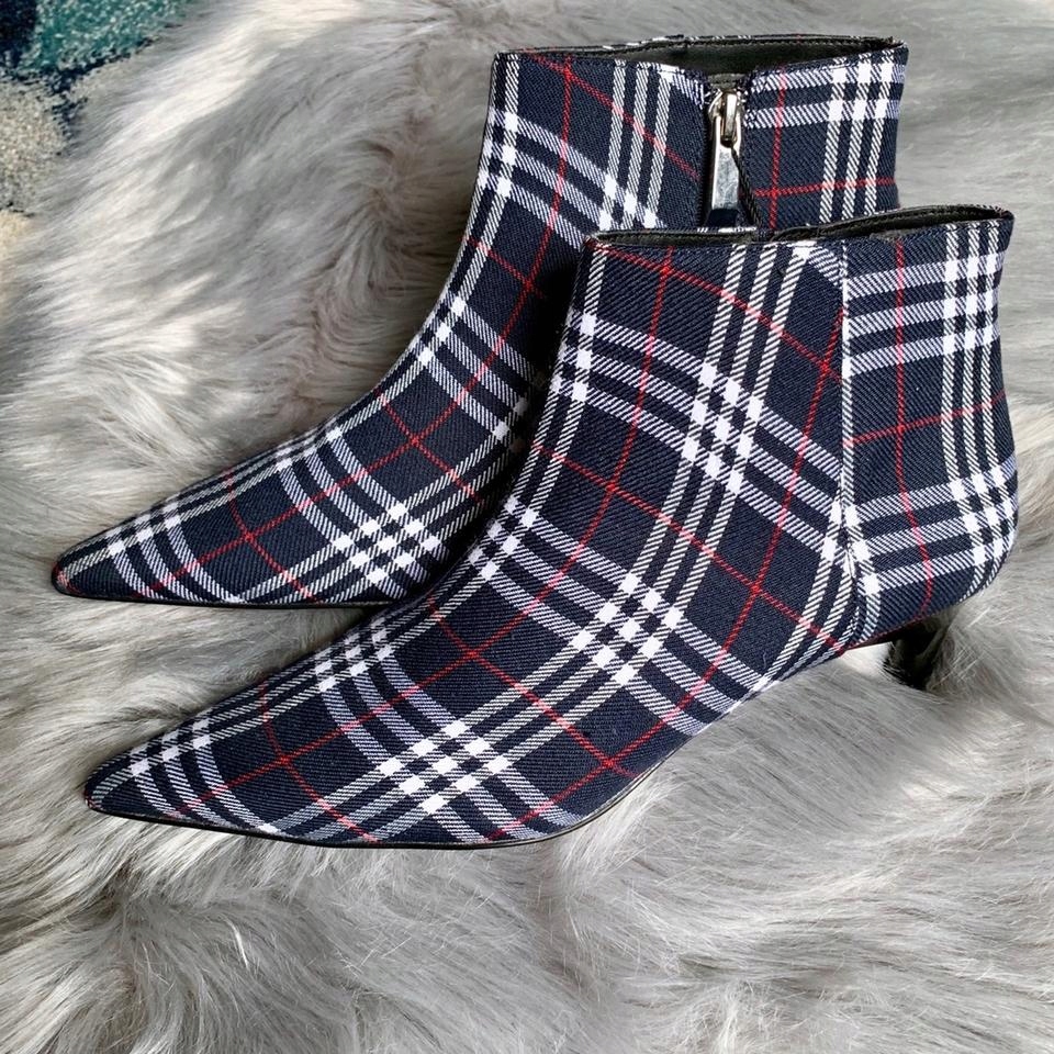 ZARA Botki Granatowe Roz.41 Kratka Kod producenta 3120/301/009/53-134