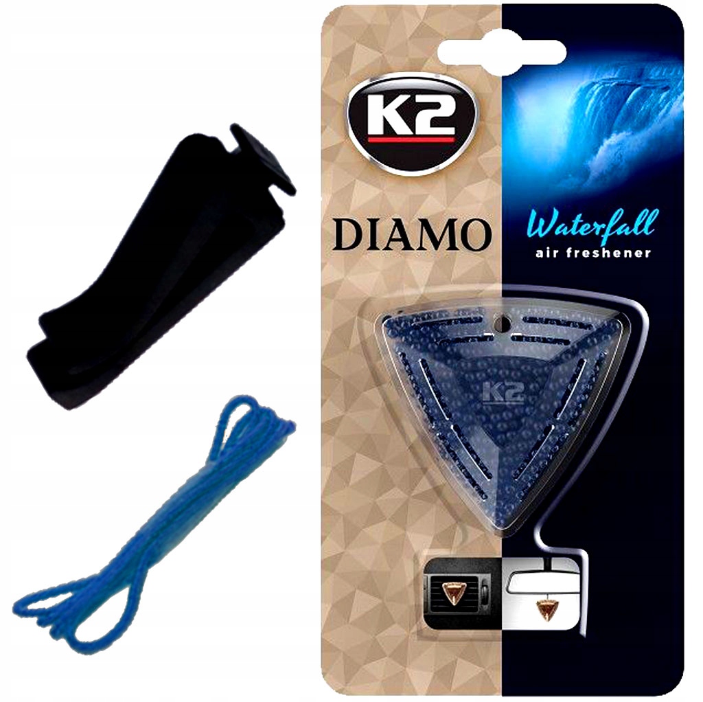 K2 Diamo Zapach Tropikalnego Lasu Zawieszka Kratka