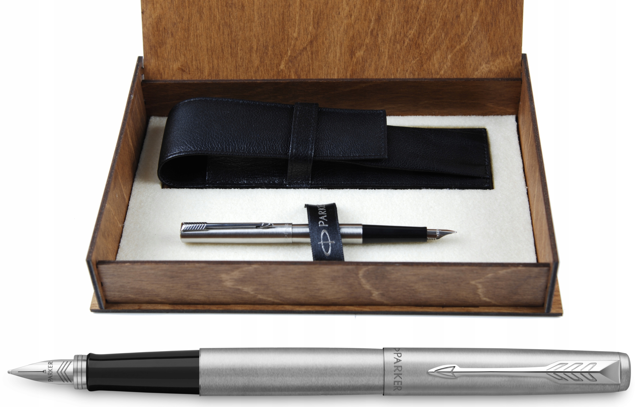 

Parker Jotter pióro St Ct Drewno Grawer Rr 1Z17