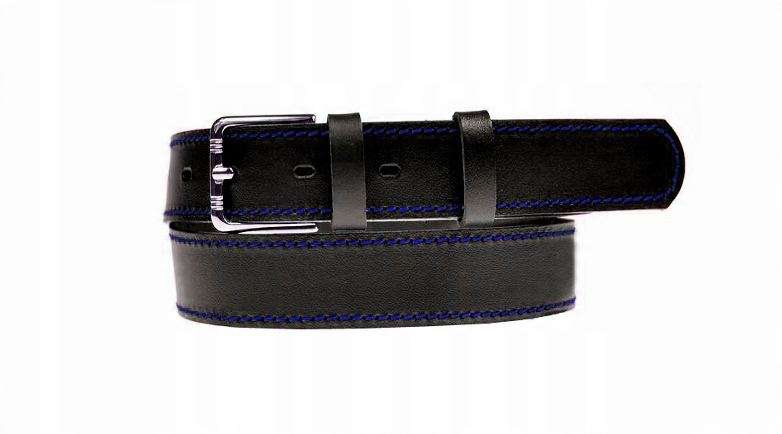 

Pasek do spodni Czarny przeszycia pas 69-81 cm