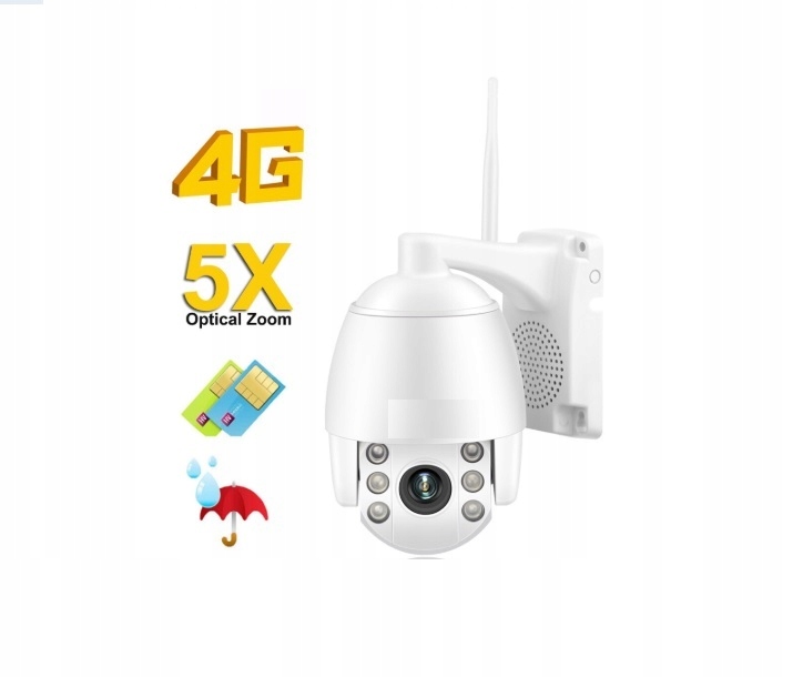 Kamera Lte 2MPX Otočná 4G internet zo Sim karty