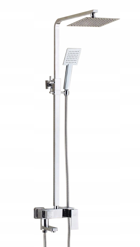 Sprchový Set Dažďová Sprcha S Výtokom, Chróm