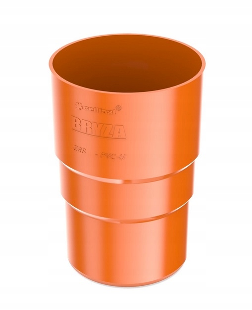 mufa złączka rura rury 90mm Bryza CEGLASTY