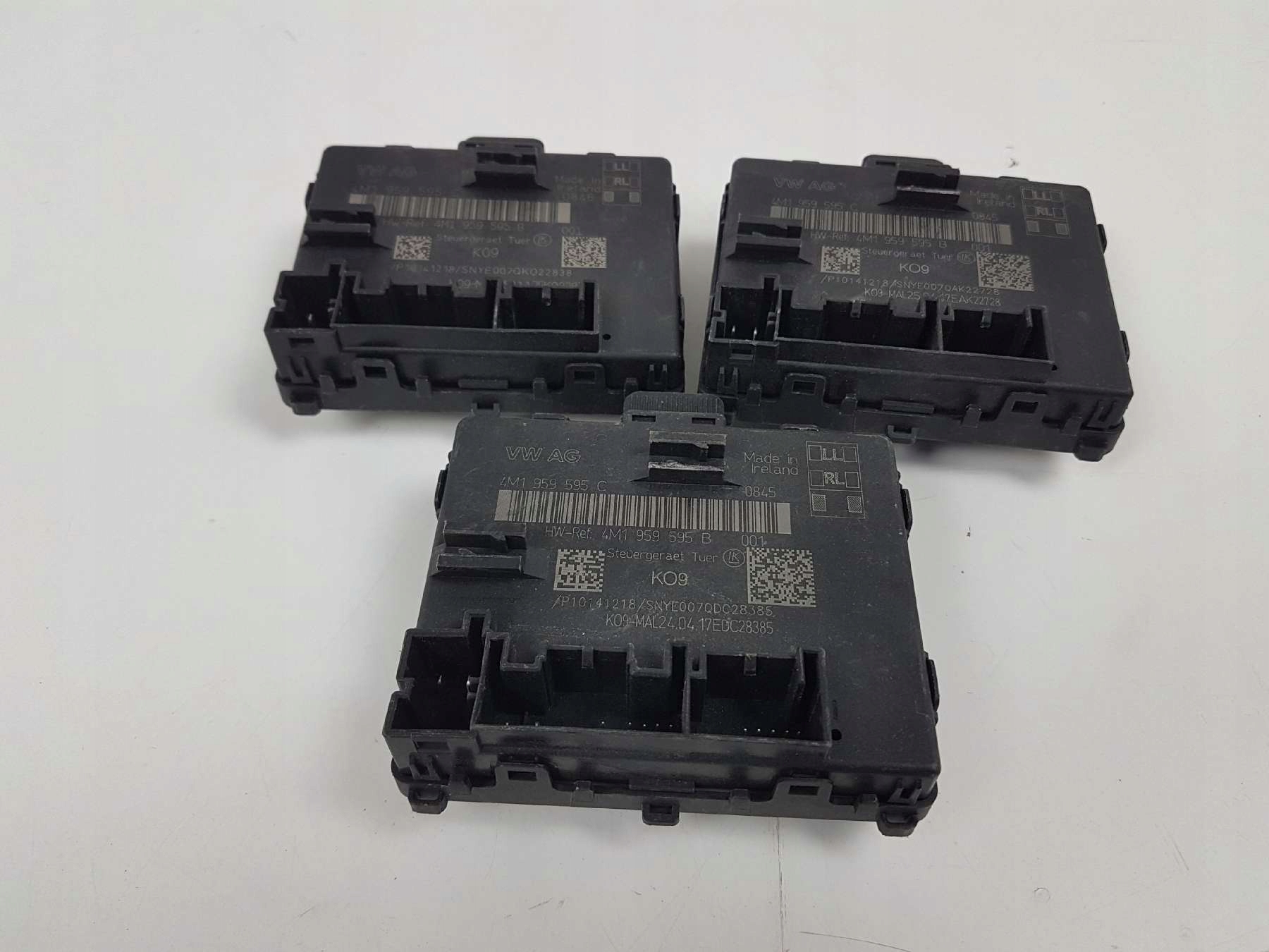 VW TOUAREG III 3 МОДУЛЬ ДРАЙВЕРА ДВЕРИ 4M1959595C