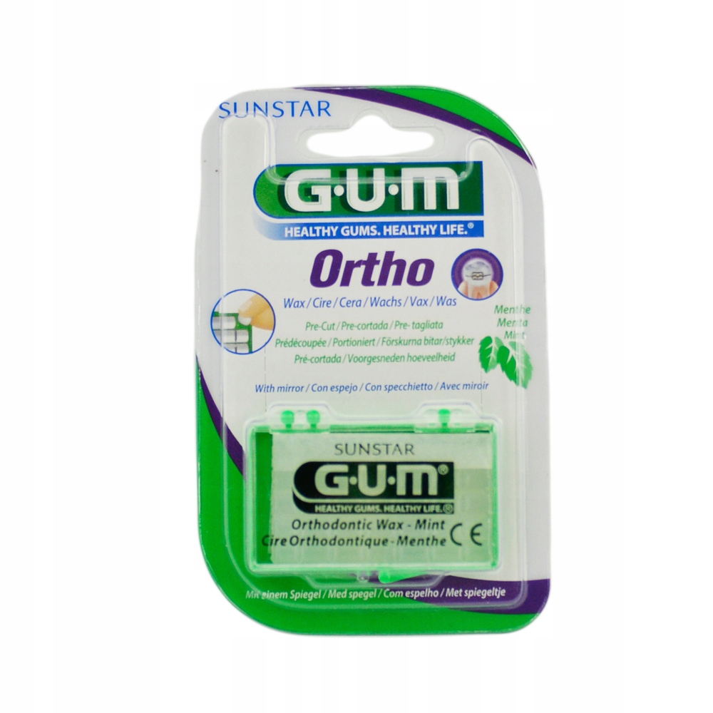 

Gum Wosk Ortodontyczny Miętowy 5 Pałeczek