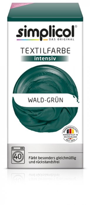 Simplicol Intensiv Textilfarbe Wald-Grün