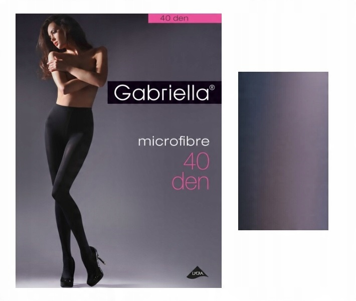 

Gabriella rajstopy microfibre den 40 navy 2