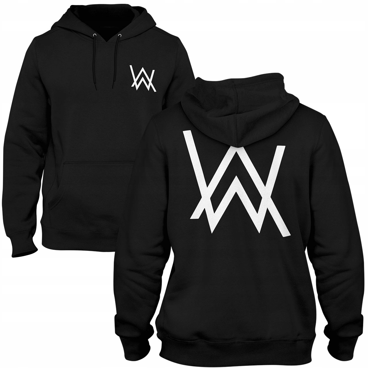 Bluza męska ALAN WALKER z kapturem czarna S