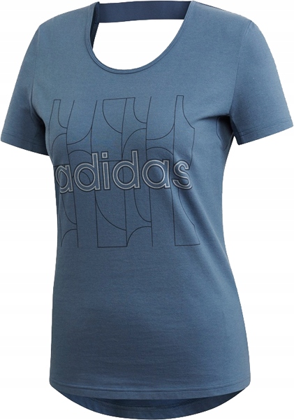 KOSZULKA DAMSKA ADIDAS MOTION TEE BLUE EH6438 R M