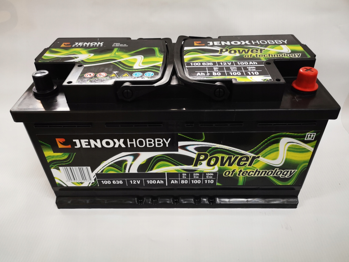 100636 - Аккумулятор Jenox Hobby 100ah Krk погрузчик в сборе