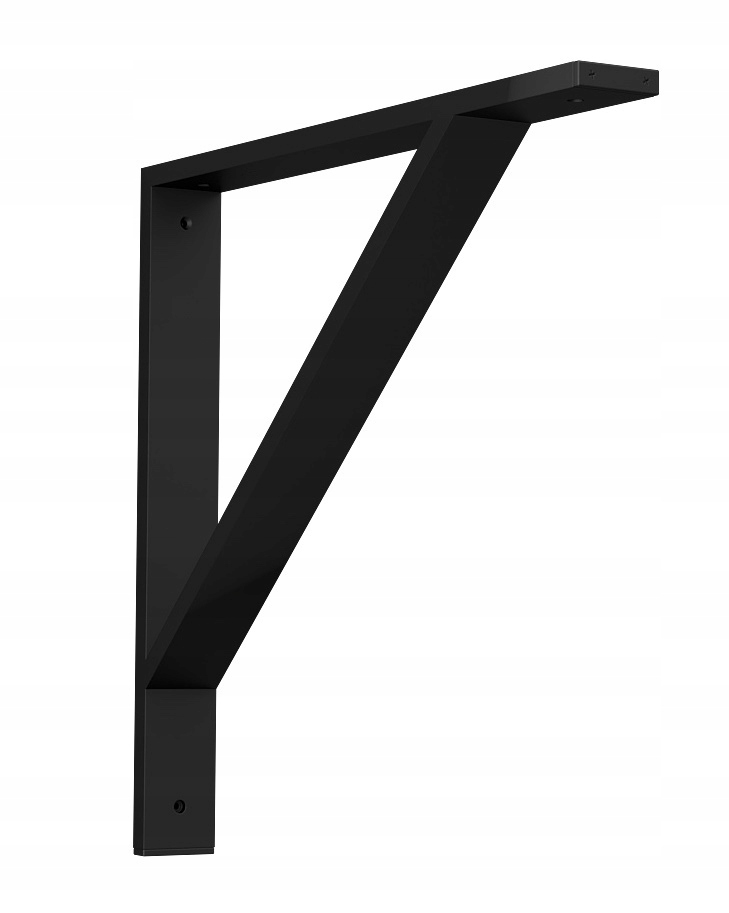 

Aluminiowy Wspornik Blatu Stołu Czarny 500x500 mm