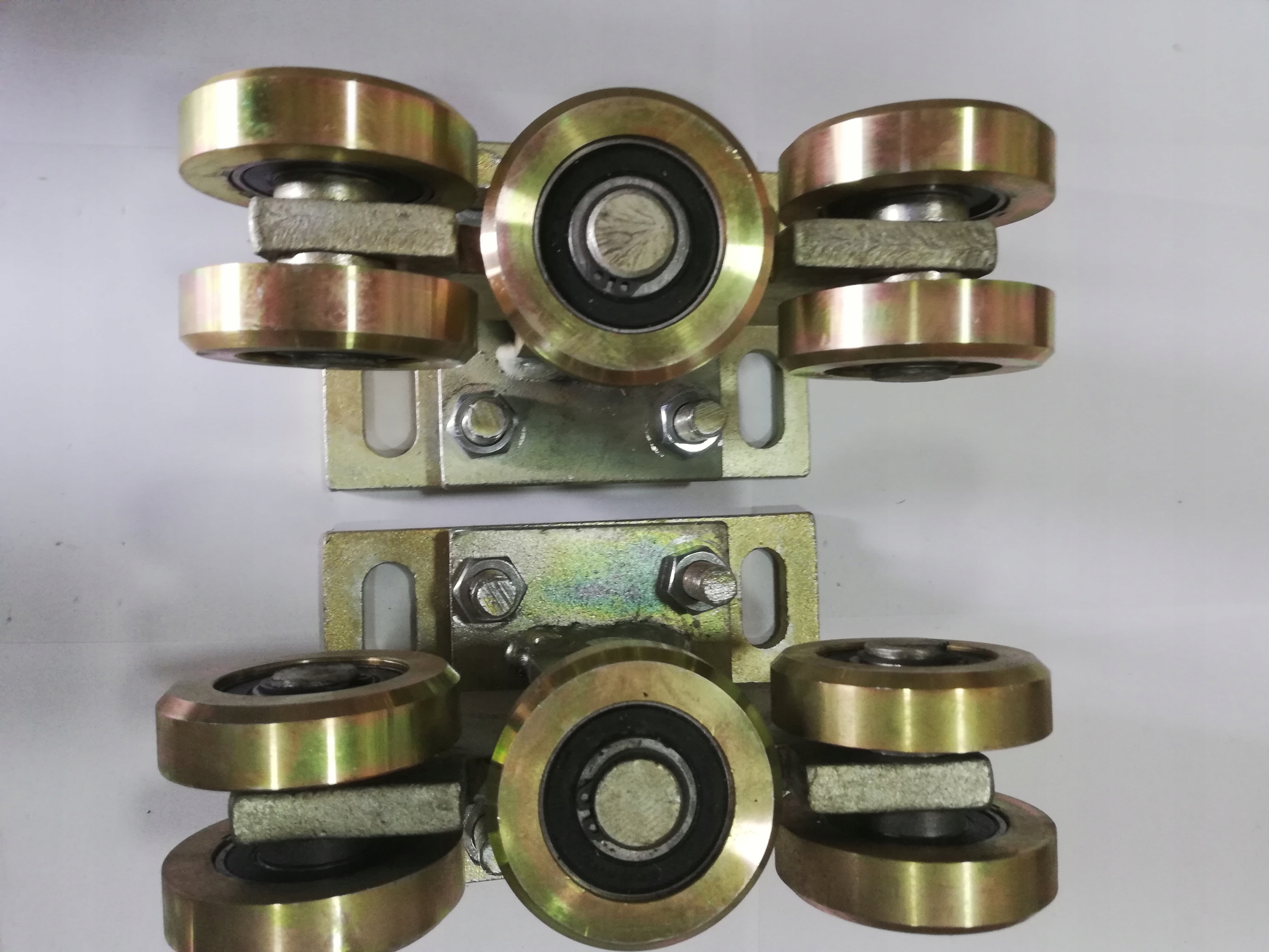 WÓZEK WÓZKI ROLKI DO BRAMY PRZESUWNEJ 70X70