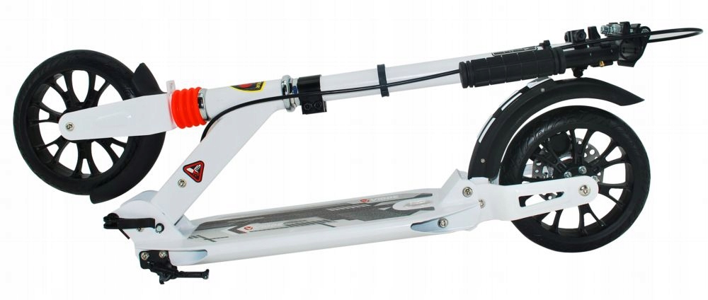 HULAJNOGA MIEJSKA VIBBE 200mm HAMULEC TARCZOWY Materiał kół guma