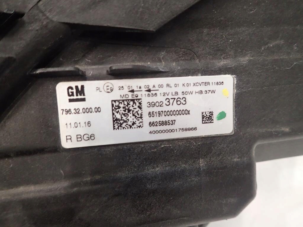 light front right OPEL ASTRA K V 16- FULL LED