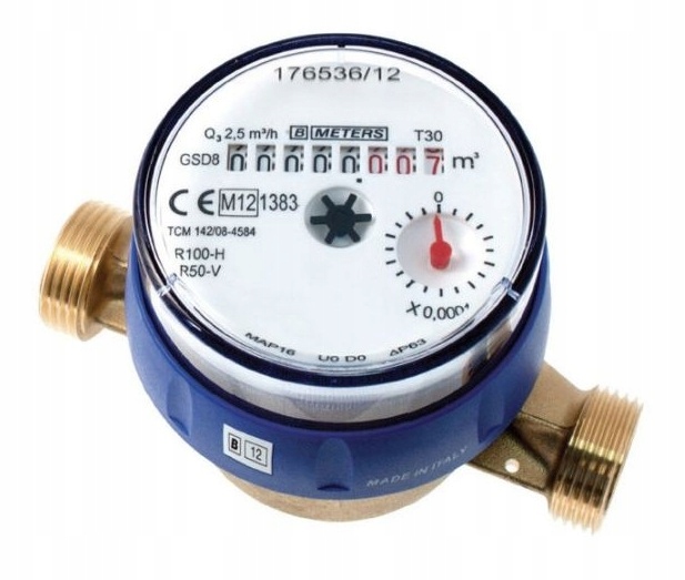Vodoměr GSD8 1/2'' 2,5 m3 Studená Voda Bmeters