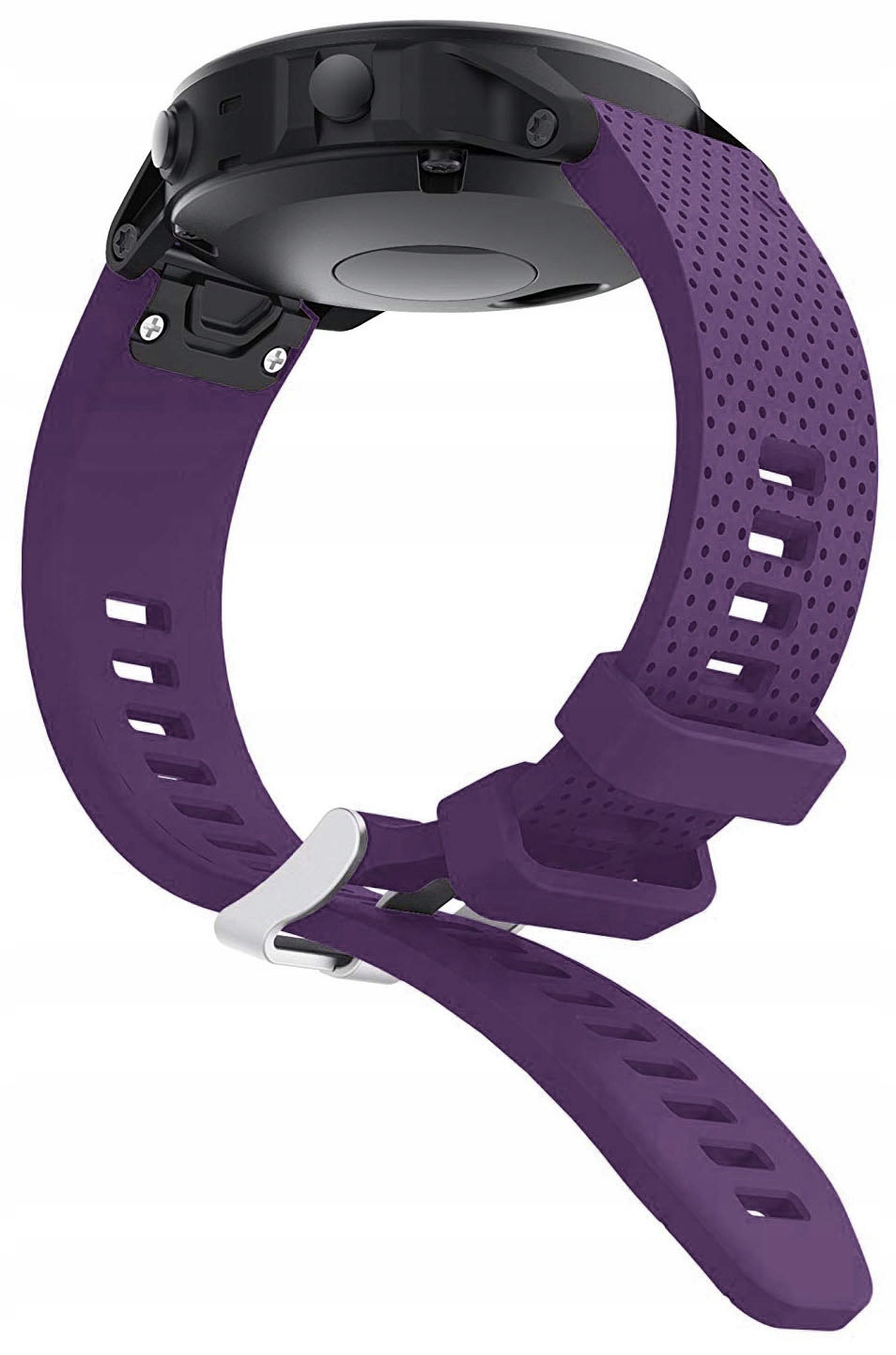 

Fioletowy Silikonowy Pasek Garmin Fenix 5S Quick