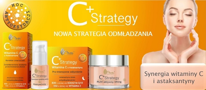 C+STRATEGY krem pod oczy GŁADKA SKÓRA Ava Działanie wielozadaniowy