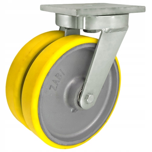 FI 250 KOŁA ŻELIWNE DUŻEJ NOŚNOŚCI TANDEM 2000 KG