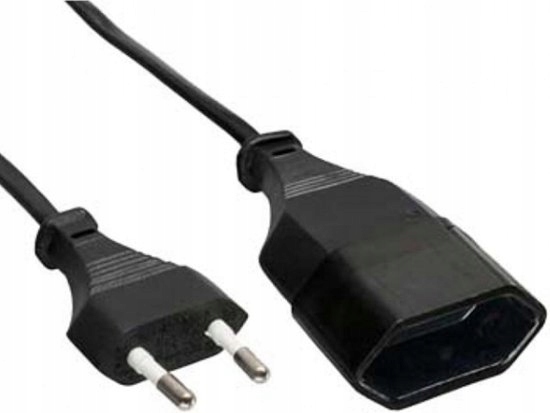 Przedłużacz PS-11 pojedynczy płaski 3,0 POLSKI , płaski wtyk i gniazdo